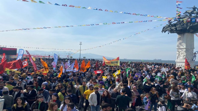 İzmir de Nevruz kutlamaları sonrası 7 gözaltı