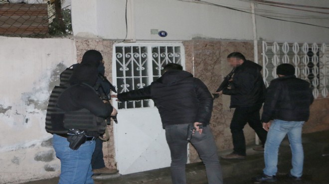İzmir’de operasyon: O terörist gizlendiği evde yakalandı