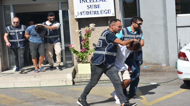 İzmir de oto gaspçıları tutuklandı!