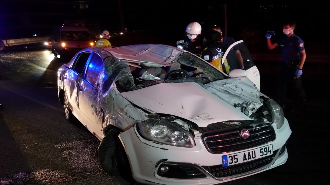 İzmir de polis memuru kaza kurbanı oldu