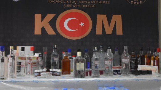 İzmir de  sahte içki  patlaması! 1 yılda ne kadar yakalandı?