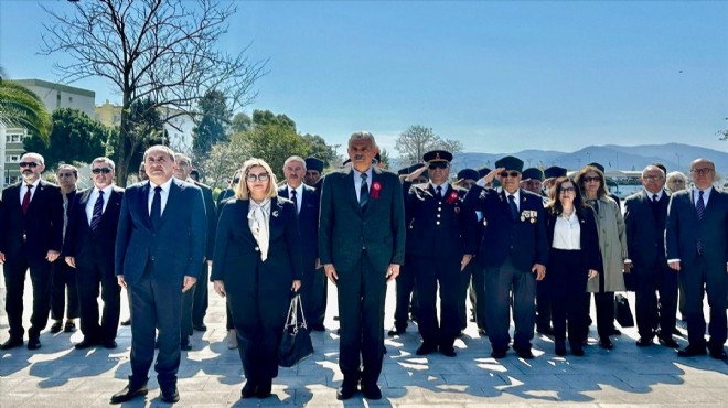 İzmir de şehit diplomatlar için anma töreni