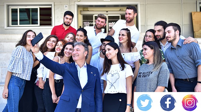 İzmir de sosyal medyanın lideri Başkan İduğ oldu