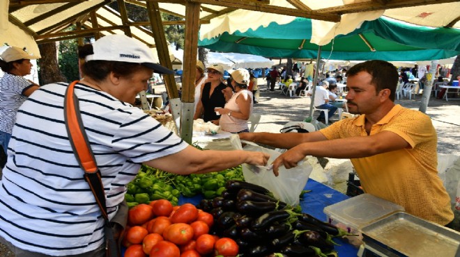 İzmir de tarım festivali: Üretici ile kentliler buluşuyor