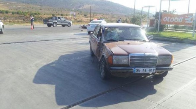 İzmir de trafik kazası: 2 ağır yaralı