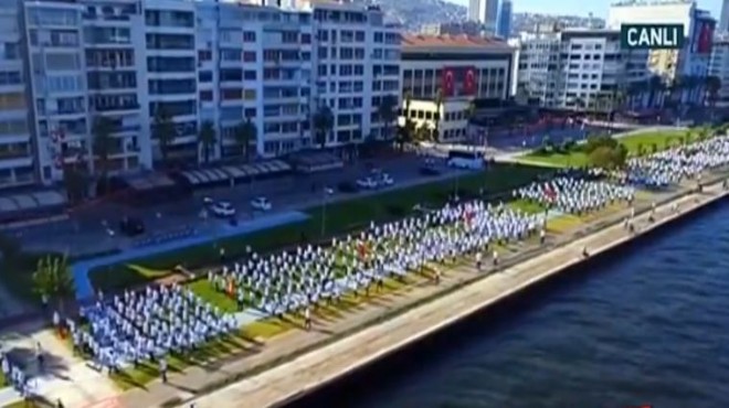 İzmir’de ülkücüler alana indi: Oniki Ada için dev yürüyüş!