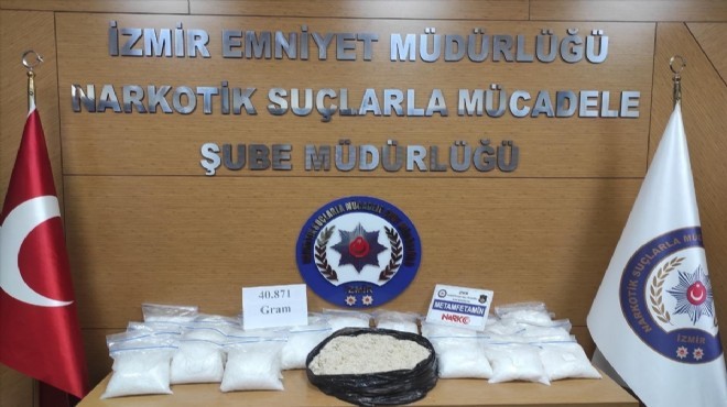 İzmir de uyuşturucu baskını: Bir ilçeyi zehirleyecek miktarda!