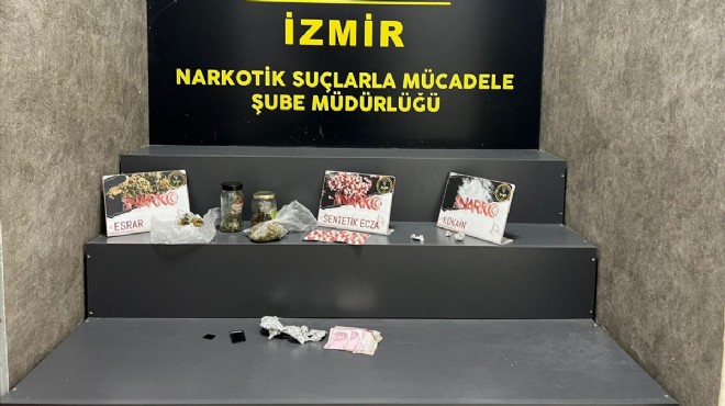 İzmir de zehir baskınları: 1 haftada 25 tutuklama!