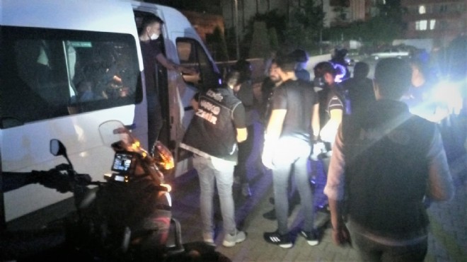 İzmir de zehir operasyonuna 9 tutuklama