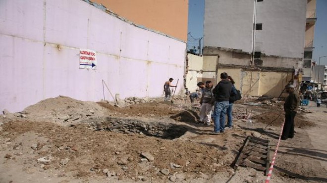 İzmir’deki inşaat kazısından tarih çıktı!