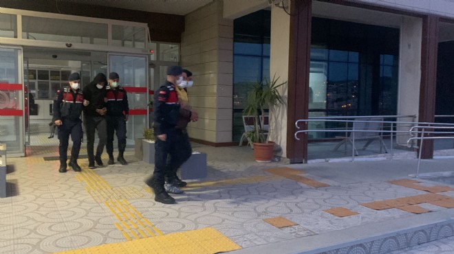 İzmir deki tekne motoru hırsızları tutuklandı!