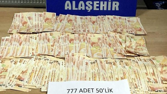 İzmir den gelen sahte para yakalandı!