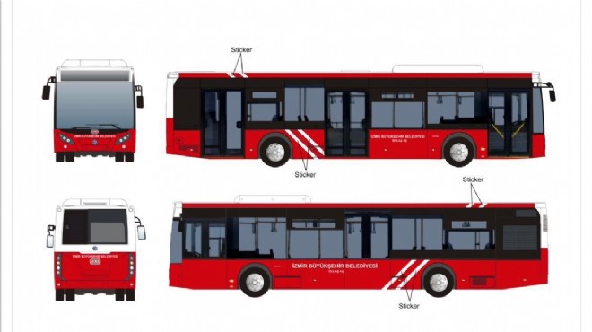 İzmir e 100 yeni nesil otobüs geliyor!