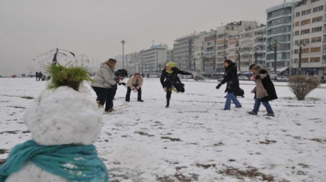 İzmir’e kar geliyor!