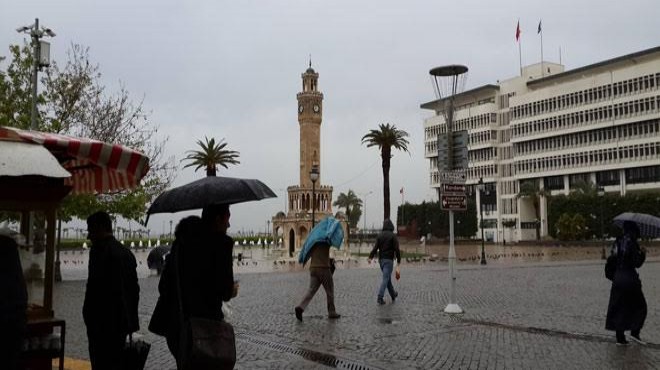 İzmir’e serin haber: Yağmur kapıda!