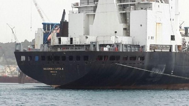 İzmir’e söküme gelen gemide tonlarca kaçak yakıt!