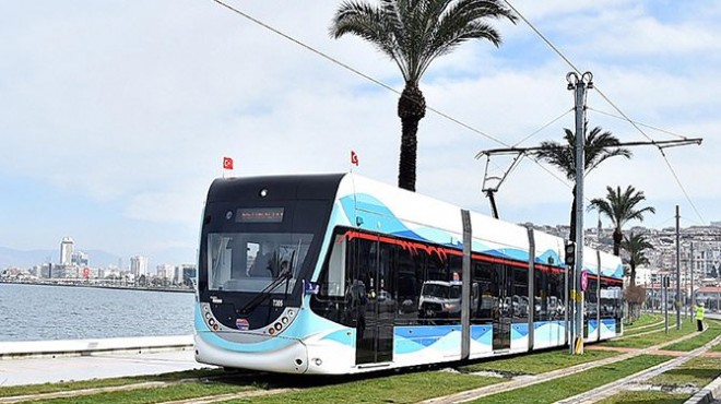 İzmir e yeni tramvay filosu