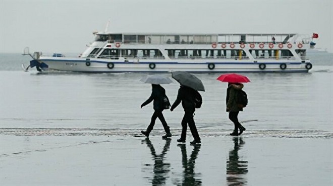 İzmir için kuvvetli yağış uyarısı!
