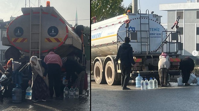 İzmir’in 4 mahallesinde 4 gündür su yok!