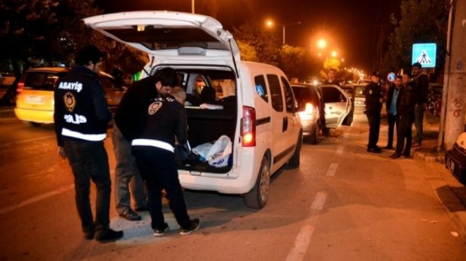 İzmir in asayiş raporu: 1 haftada 405 gözaltı