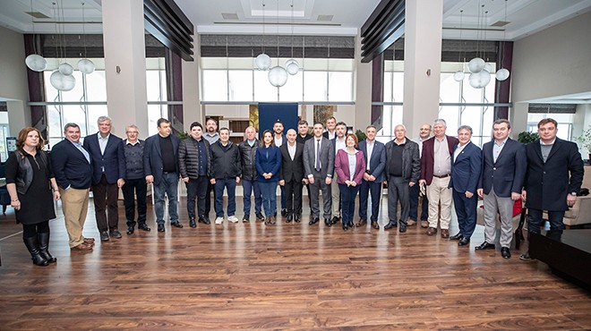 İzmir’in başkanları Menderes’te toplandı: Neler konuşuldu?