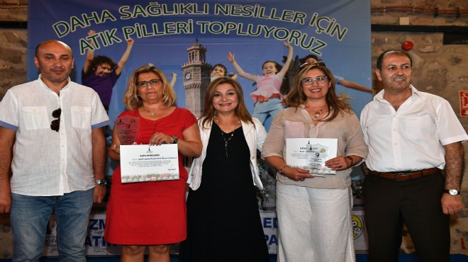 İzmir in çevre kahramanları ödüllerini aldı