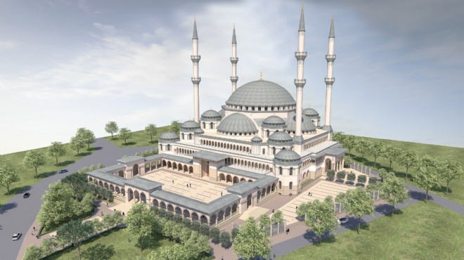 İzmir’in dev camisi yola çıkıyor... 15 bin kişilik...