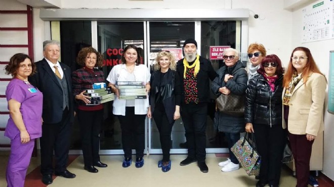 İzmir in iyilik projesi: Tıbbi cihazlar teslim edildi