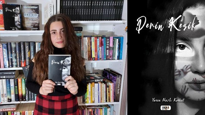 İzmir in kitap kurdu 13 yaşındaki Yaren, kitap yazdı
