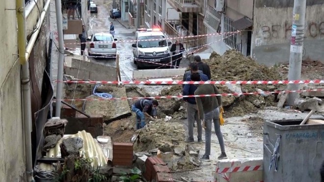 İzmir in o mahallesi diken üstünde... Önce bina kaydı şimdi de patlama oldu!