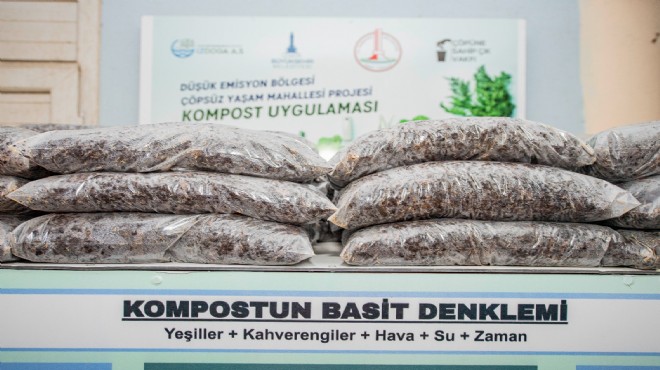 İzmir in organik atıkları ekonomiye kazandırılıyor