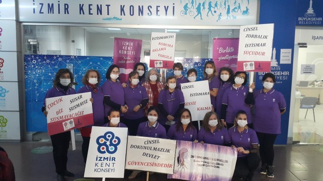 İzmir Kent Konseyi: Her 3 kadından 1 i mağdur!