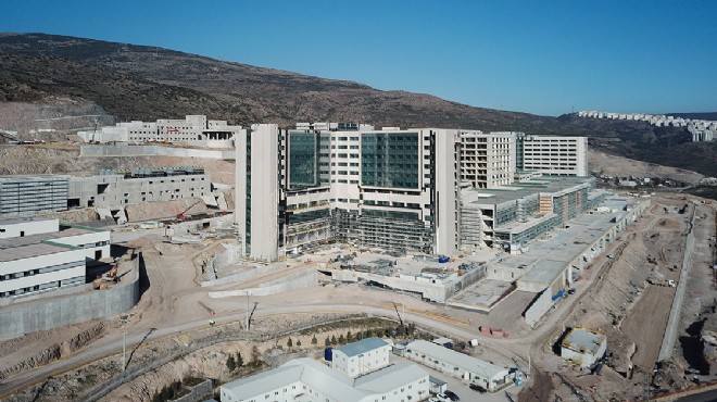 İzmir Şehir Hastanesi ne yeni komşu: Beton santrali!
