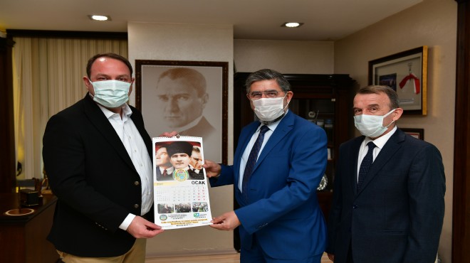 İzmir Servisçiler Odası ndan Başkan Gümrükçü ye teşekkür ziyareti