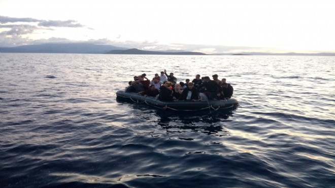 İzmir sularında can pazarı: 33 göçmen kurtarıldı
