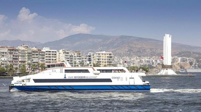 İzmir trafiğine çözüm arayışı... Deniz ulaşımına takviye!