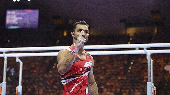 İzmirli cimnastikçiye altın madalya!