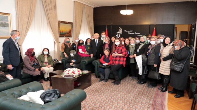 İzmirli kadın üreticiler CHP Lideri ile bir araya geldi