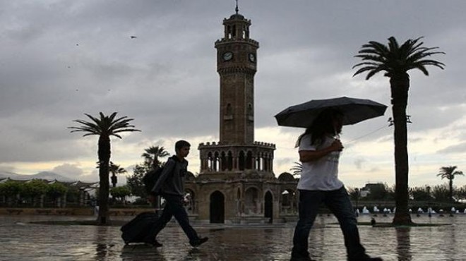 İzmirliler dikkat… Kasım ayına yağışlı veda!