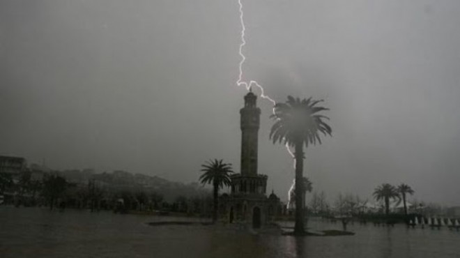 İzmirliler dikkat! Kuvvetli yağış geliyor