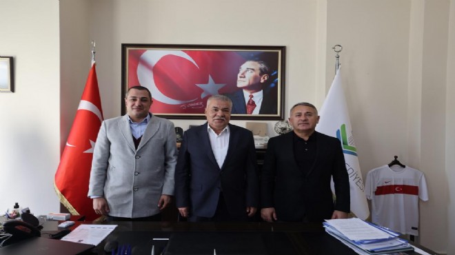 İZSU Genel Müdürü Köseoğlu ndan Başkan Tekin e ziyaret
