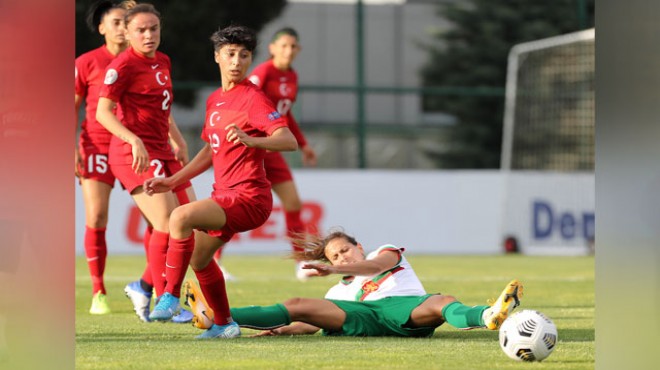 Kadın Milli Takımı Bulgaristan ı 3-1 yendi