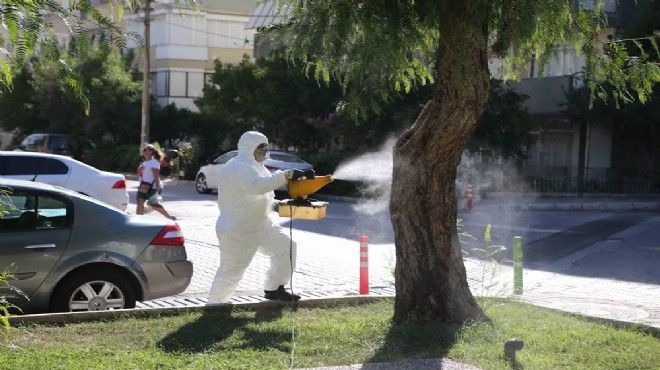 Karşıyaka Belediyesi haşere ve sineklere savaş açtı!