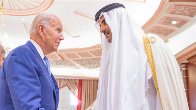 Katar Emiri ile ABD Başkanı Biden görüştü