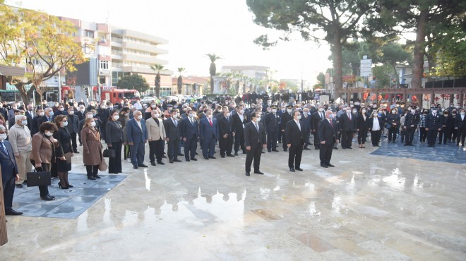Kemalpaşa’da 10 Kasım Atatürk’ü Anma Günü Töreni Yapıldı