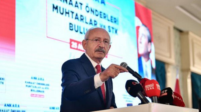 Kılıçdaroğlu: 2 yıl içinde mülteci sorununu çözeceğiz
