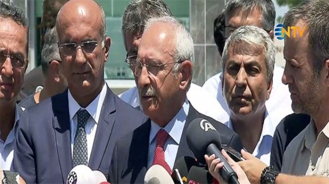 Kılıçdaroğlu cezaevi çıkışı konuştu!