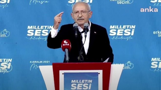 CHP Lideri Mersin den seslendi: İktidar olacağız