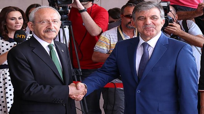 Kılıçdaroğlu ndan Abdullah Gül e ziyaret