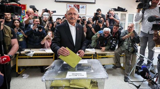 Kılıçdaroğlu, oy kullandığı sandıktan 1 inci çıktı